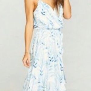 Show Me Your MuMu Blue Me Away Maxi Dress
